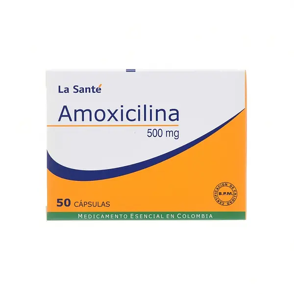 Amoxicilina 500 mg 50 cápsulas LS