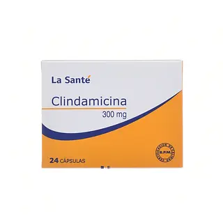 Clindamicina 300 mg 24 cápsulas LS