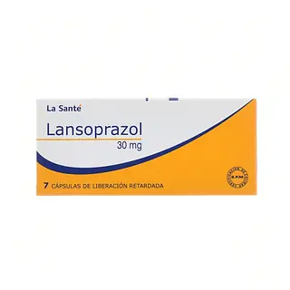 Lansoprazol 30 mg 7 cápsulas LS