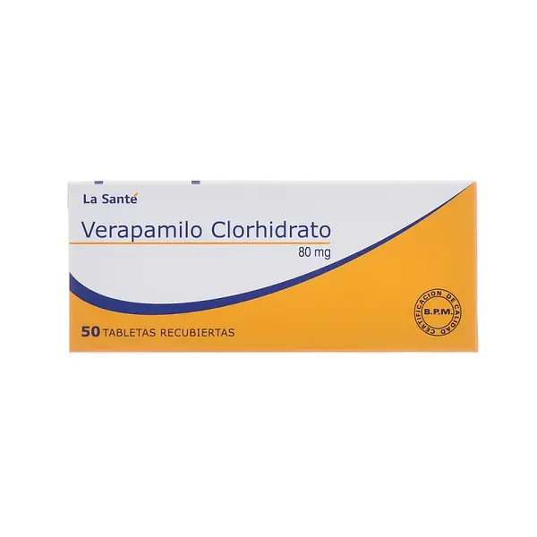 Verapamilo 80 mg Caja x50 LS