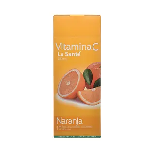 Vitamina C 500 Mg Naranja Caja X100 Ls