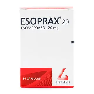 Esoprax 20 mg 14 cápsulas