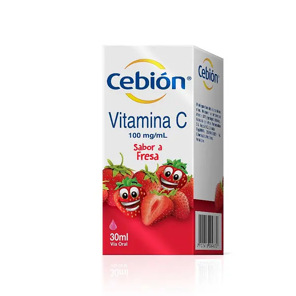 Cebion gotas fresa 30 ml