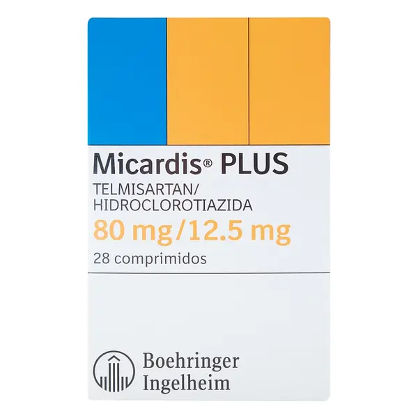Micardis Plus 80/12.5 mg 28 tabletas