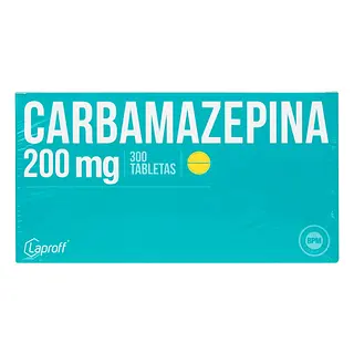 Carbamazepina 200 mg 300 tabletas
