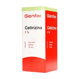 Cetirizina Gotas 15 ml GF