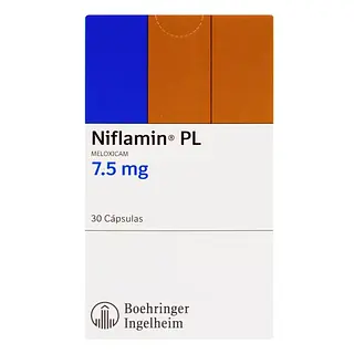 Niflamin PL 7.5 mg 30 cápsulas