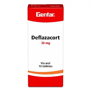 Deflazacort 30 mg 10 tabletas GF