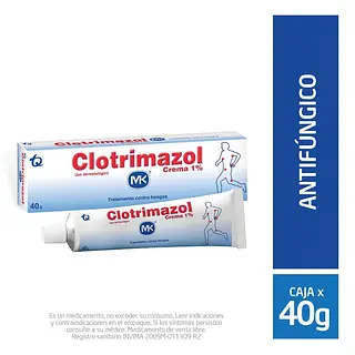 Clotrimazol 1% Crema Tópica 40 g MK