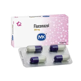 Fluconazol MK 200 mg Caja x4