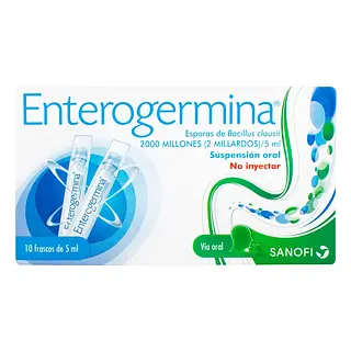 Enterogermina 5 Ml Caja X10 Ampollas Bebibles