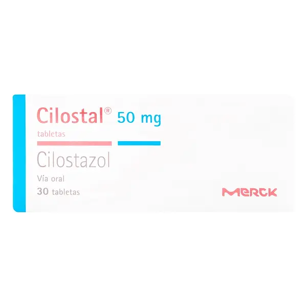 Cilostal 50 mg 30 tabletas