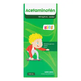 Acetaminofén 150 mg jarabe 120 ml MP