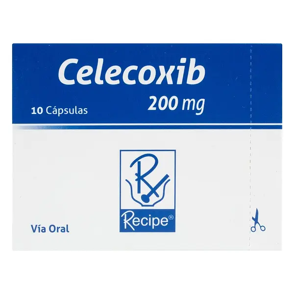 Celecoxib 200 mg 10 cápsulas RC