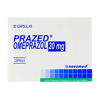 Prazed 20 mg 30 cápsulas