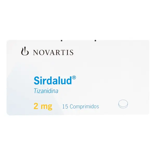 Sirdalud 2 mg 15 comprimidos