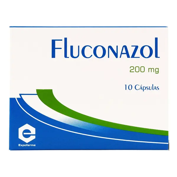 Fluconazol 200 mg 10 cápsulas EX