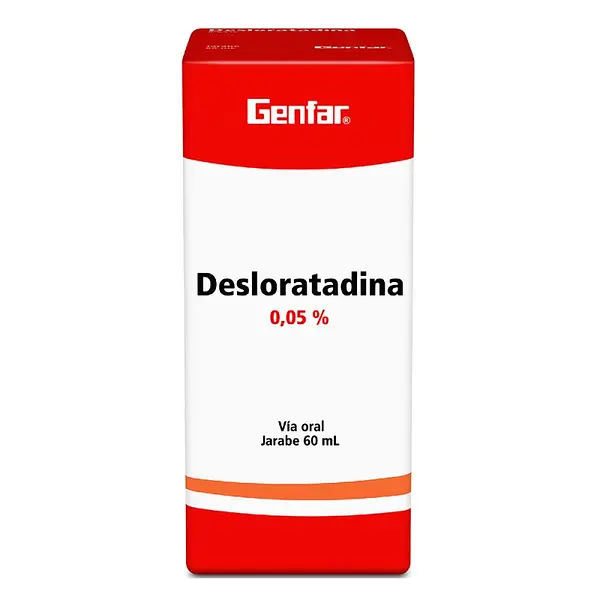 Desloratadina 0.05 mg jarabe 60 ml GF