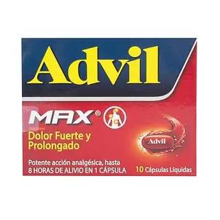 Advil Max 10 cápsulas