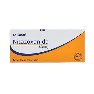 Nitazoxanida LS 500 mg Caja x6