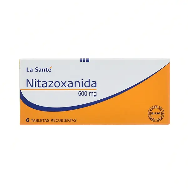 Nitazoxanida LS 500 mg Caja x6