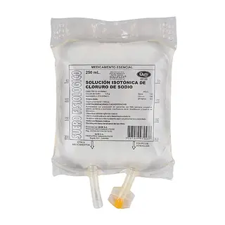 Suero Fisiológico Quibi Bolsa 250 ml