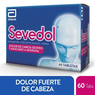 Sevedol 60 tabletas