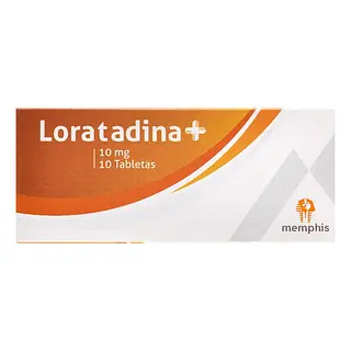 Loratadina 10 mg 10 tabletas MP