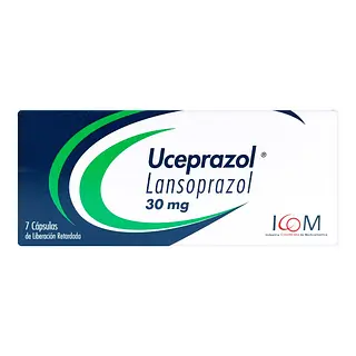 Uceprazol 30 mg 7 cápsulas Icom
