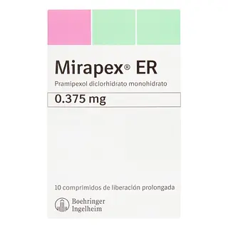 Mirapex ER 0.375 mg 10 tbs