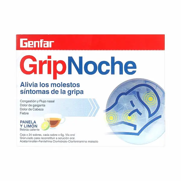 Genfargrip Noche 24 sobres