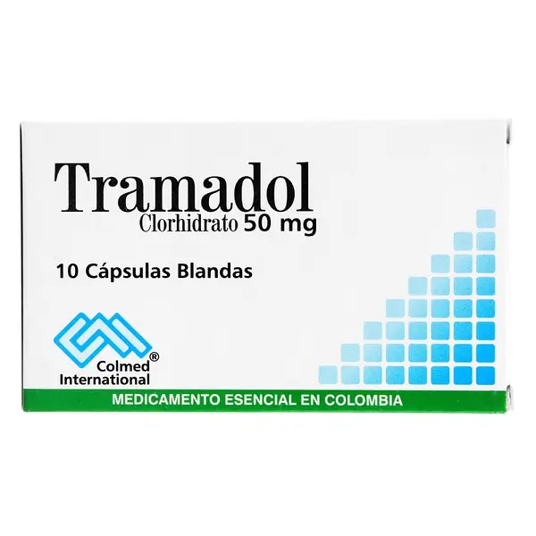 Tramadol 50 mg 10 cápsulas PC
