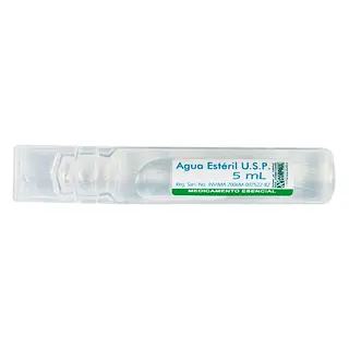 Agua Estéril 5 ml CP