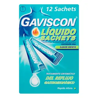 Gaviscon Suspensión Menta 10 ml x12 unidades