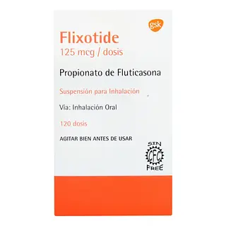Flixotide Inhalador 125 mcg 120 dosis