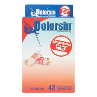 Dolorsin 400 mg 48 cápsulas