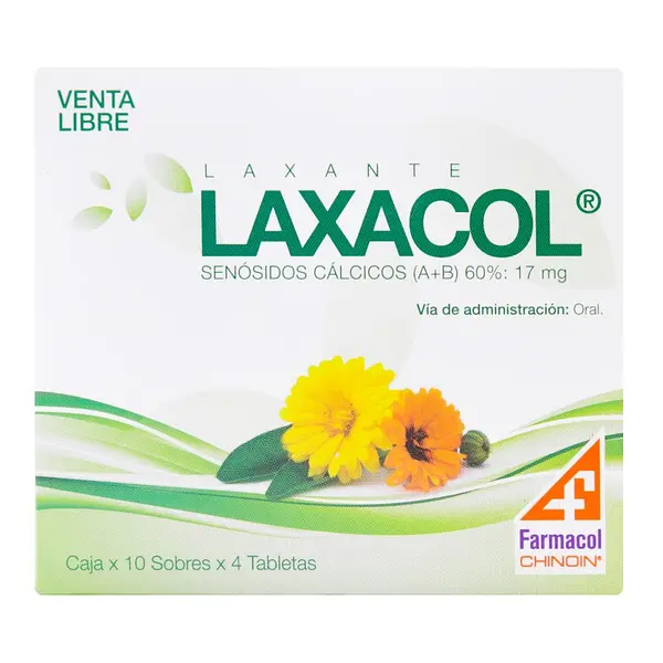 Laxacol 10 sobres + 4 tabletas