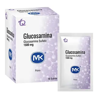 Glucosamina 1500 mg 15 sobres MK