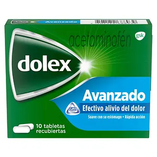 Dolex Avanzado 10 tabletas