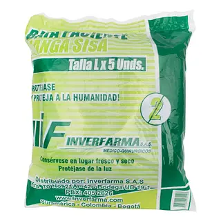 Bata Paciente Manga Japonesa/Sisa 5 unidades Talla Única