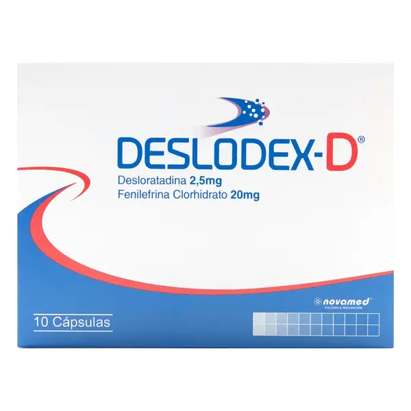 Deslodex D 10 tabletas