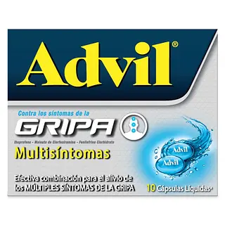 Advil Gripa 10 cápsulas