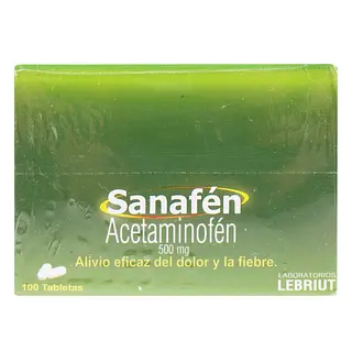 Sanafen 500 mg 100 tabletas LP