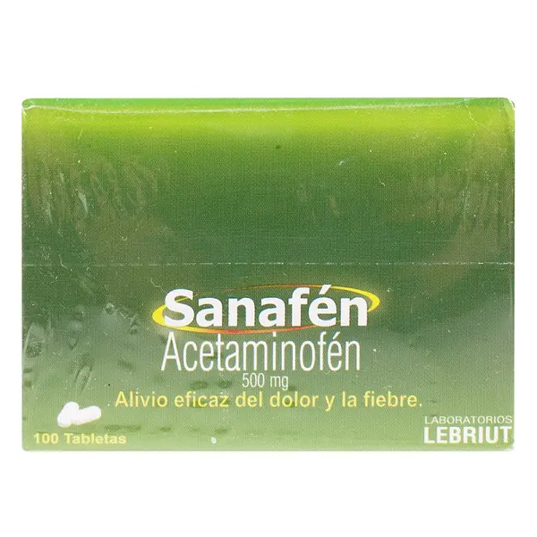 Sanafen 500 mg 100 tabletas LP