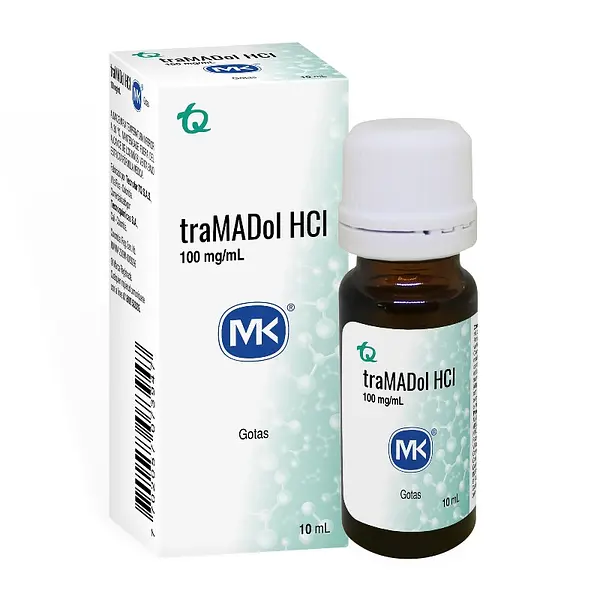 Tramadol 100 mg Gotas 10 ml MK