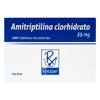 Amitriptilina 25 mg 300 tabletas RC