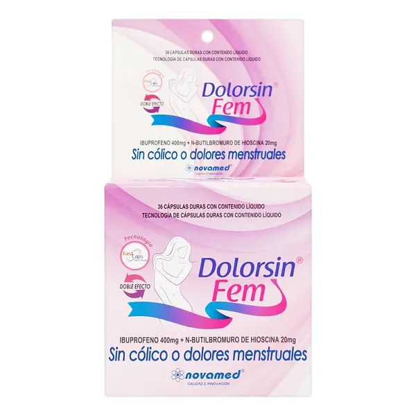 Dolorsin Fem 36 cápsulas
