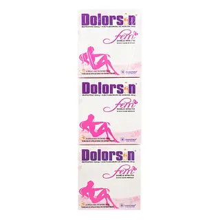 Dolorsin Fem 3 cajas (promo)