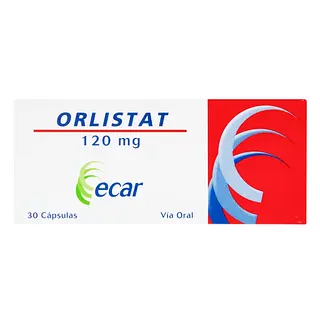 Orlistat 120 mg 30 cápsulas Ecar