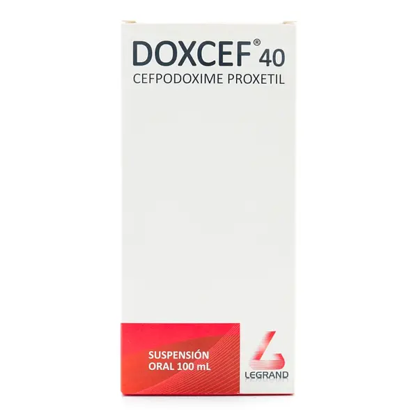 Doxcef Suspensión 40 mg/5 ml frasco 100 ml